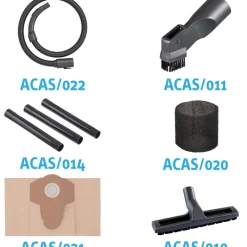 ASPIRAPOLVERE ASPIRALIQUIDI 10 LT