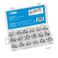 ASSORTIMENTO FUSIBILI IN VETRO