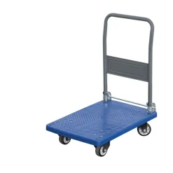 CARRELLO CON PIATTAFORMA IN PVC