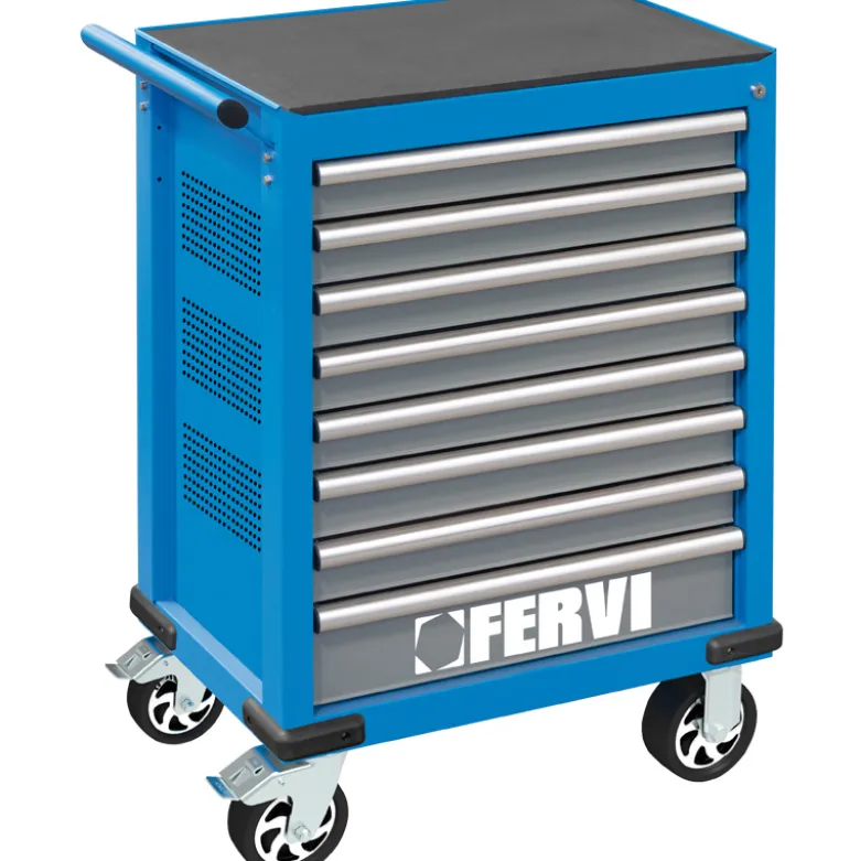 CARRELLO PORTA UTENSILI A 8 CASSETTI