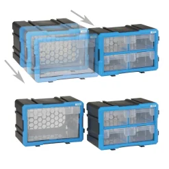 CASSETTIERA MODULARE CON CASSETTI ESTRAIBILI