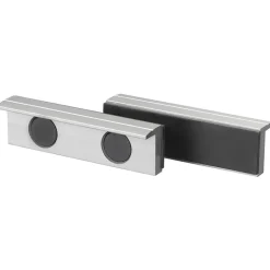 COPPIA DI COPRIGANASCE MAGNETICHE IN ALLUMINIO RIVESTITE IN GOMMA