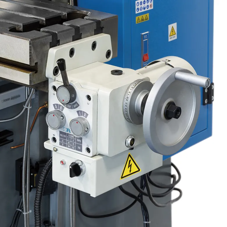 FRESA VERTICALE A TESTA VELOCE CON INVERTER