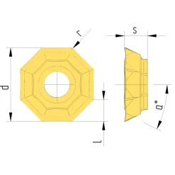 INSERTI PER FRESATURA