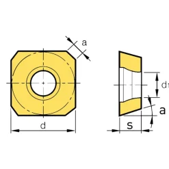 INSERTI PER FRESATURA