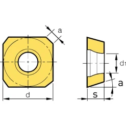 INSERTI PER FRESATURA