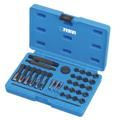 KIT METRICA DI RIPARAZIONE CON FILETTI A BUSSOLA PER CANDELETTE