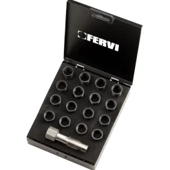 KIT METRICO DI RIPARAZIONE CON FILETTI A BUSSOLA PER CANDELE