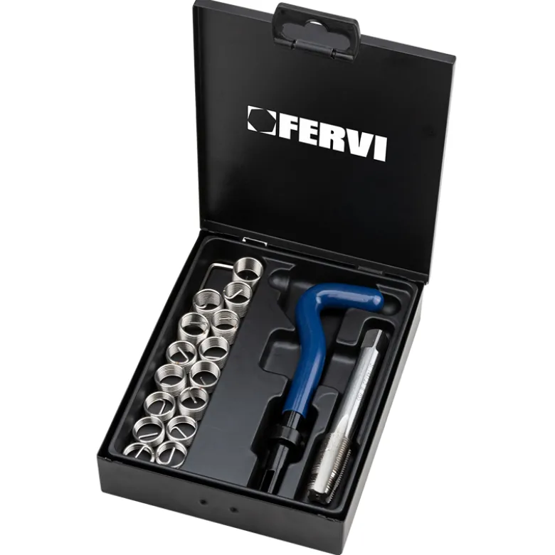 KIT RIPARAZIONE FILETTI METRICI CANDELE F-COIL
