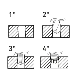 KIT RIPARAZIONE FILETTI UNC F-COIL