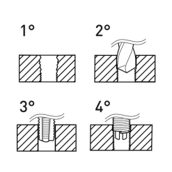 KIT RIPARAZIONE FILETTI UNF F-COIL