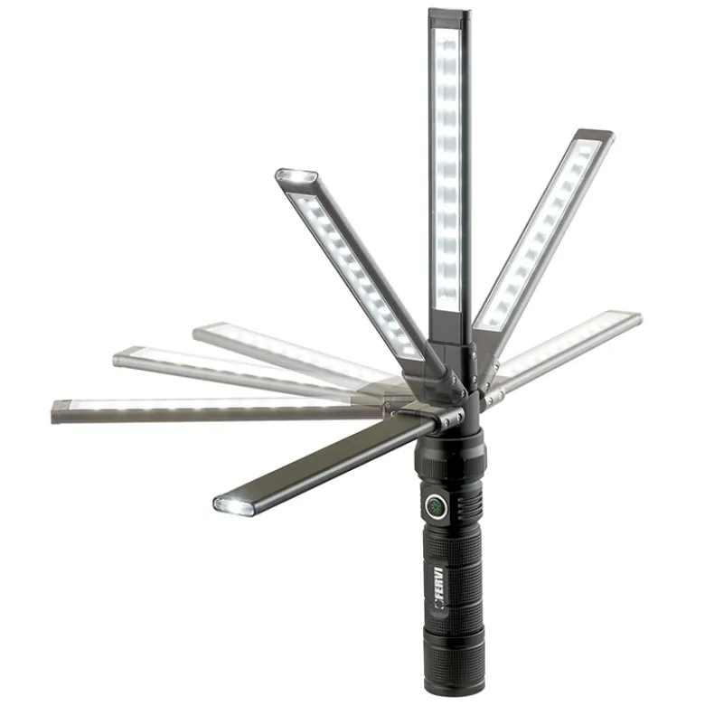 LAMPADA MAGNETICA INCLINABILE CON 10 + 1 LED