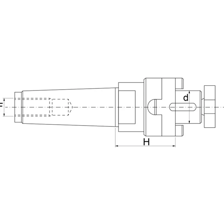 MANDRINO CONO MORSE COMBINATO