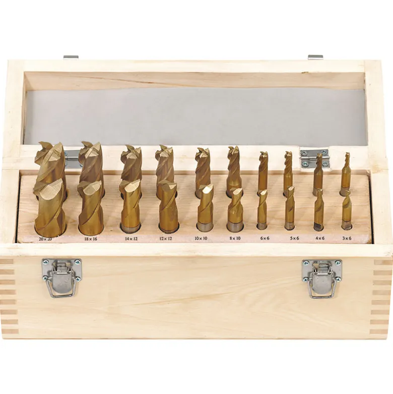 SERIE FRESE FRONTALI PER FINITURA