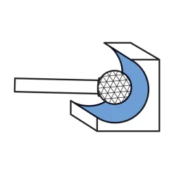 SERIE FRESE ROTATIVE IN METALLO DURO