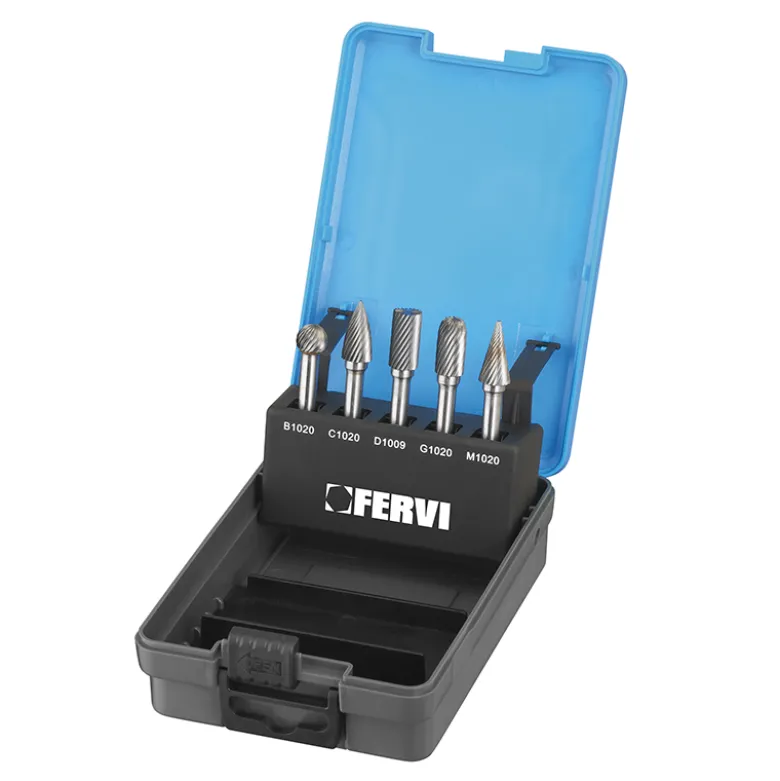 SERIE FRESE ROTATIVE IN METALLO DURO