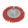 SPAZZOLA CIRCOLARE IN NYLON CON GAMBO