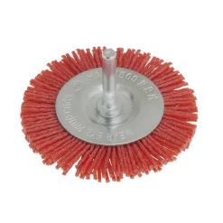 SPAZZOLA CIRCOLARE IN NYLON CON GAMBO