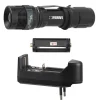 TORCIA IN ALLUMINIO CON 1 LED E FUNZIONE ZOOM MANUALE