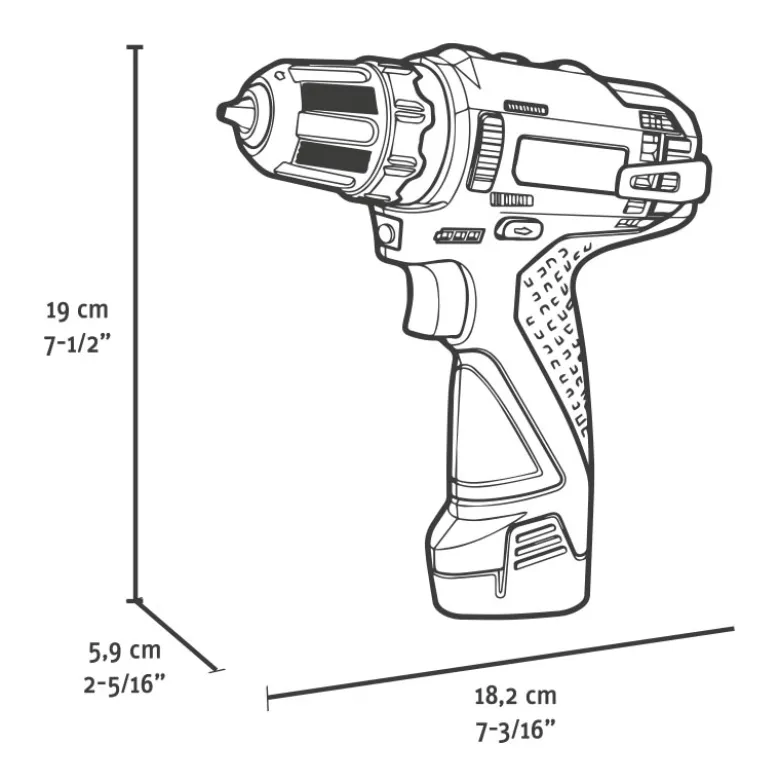 TRAPANO AVVITATORE 12V