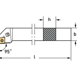 UTENSILE PER ESTERNO CON INSERTI