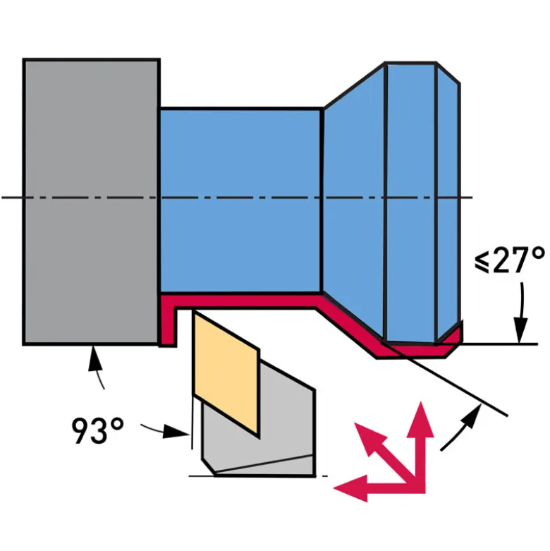 UTENSILE PER ESTERNO CON INSERTI