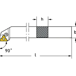 UTENSILE PER ESTERNO CON INSERTI
