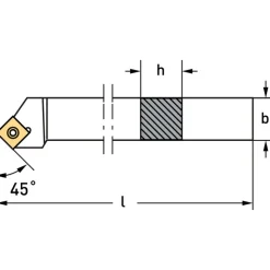 UTENSILE PER ESTERNO CON INSERTI