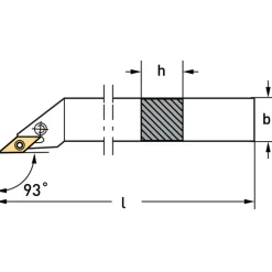 UTENSILE PER ESTERNO CON INSERTI