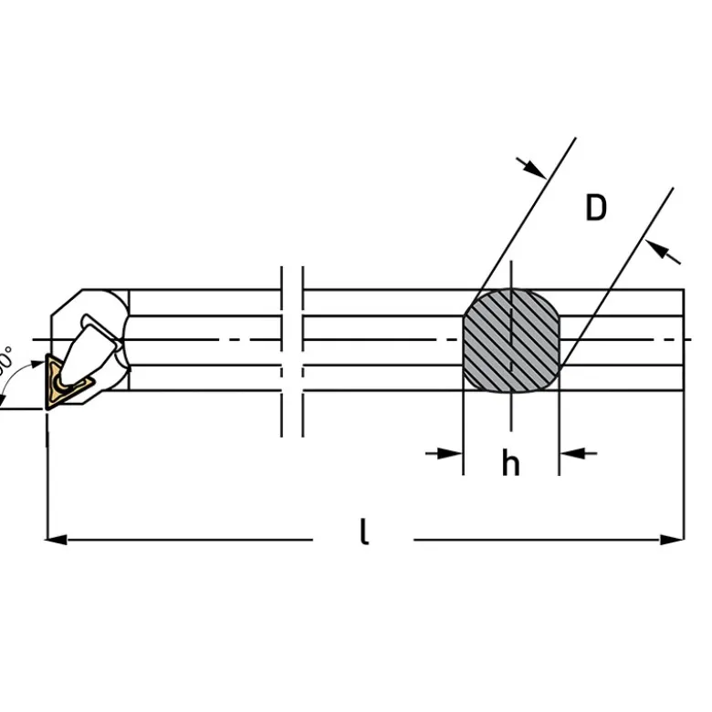 UTENSILE PER INTERNO 90°
